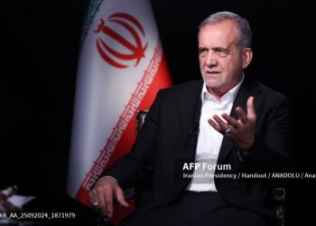 El presidente de Irán, Masud Pezeshkian