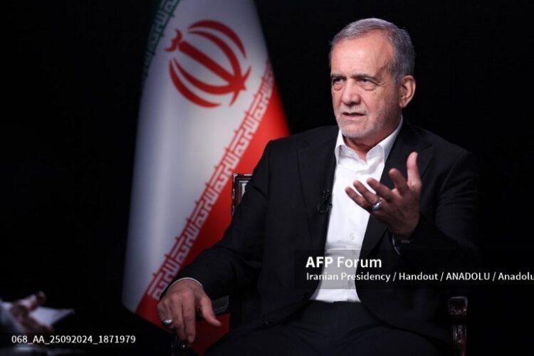 El presidente de Irán, Masud Pezeshkian