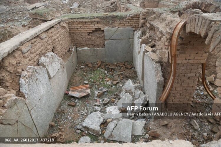 Los yihadistas destruyeron las ruinas