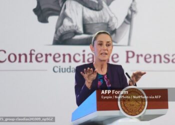La presidenta de México