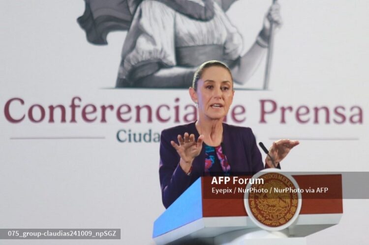 La presidenta de México