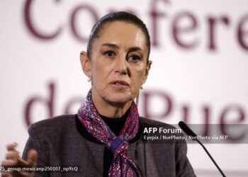 La presidenta mexicana Claudia Sheinbaum