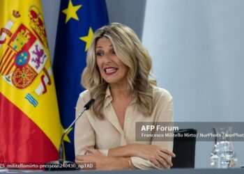 Yolanda Díaz, ministra de Trabajo de España