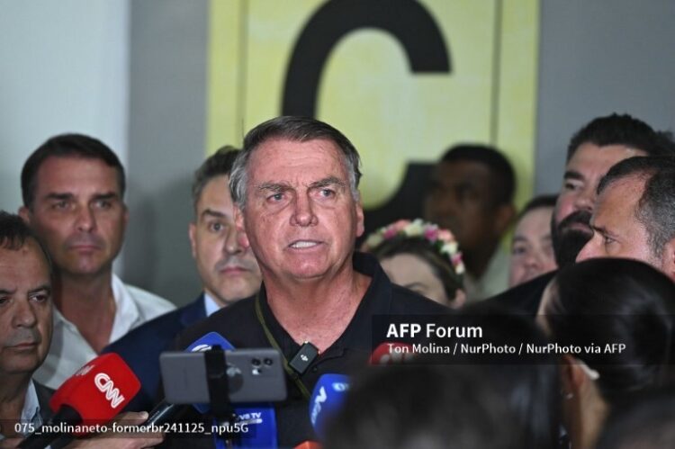 Bolsonaro habló de la investigación en su contra