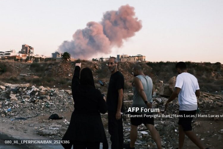 Bombardeo israelí en Beirut