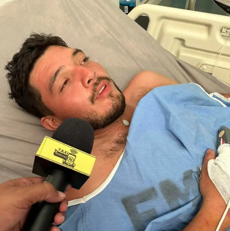 Entrevista al piloto de la avioneta siniestrada Pablo Andrés Velarde. FOTO: Taxi Noticias.