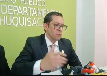 El Fiscal Departamental de Chuquisaca, Mauricio Nava