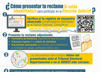 Diez preguntas y respuestas sobre las inhabilitaciones en el padrón electoral para las Elecciones Judiciales