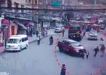 Imágenes del accidente de tránsito donde un niño perdió la vida.