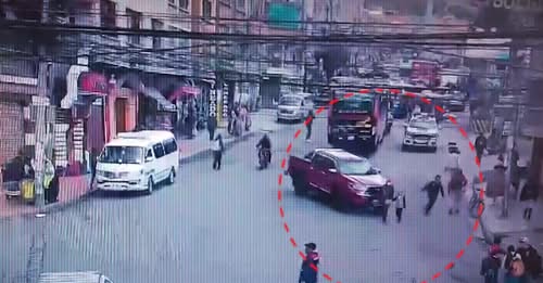 Imágenes del accidente de tránsito donde un niño perdió la vida.