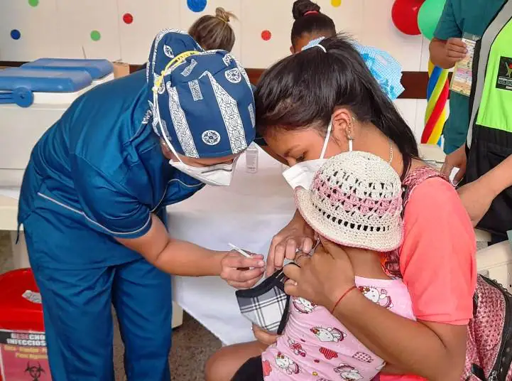 Los niños hasta los 11 años de edad serán los primeros en ser inmunizados contra la influenza. FOTO: Ministerio de Salud.