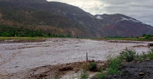 Al menos, 86 comunidades de Luribay quedaron afectadas por las lluvias.