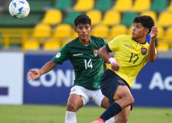 Bolivia cae 1-2 ante Ecuador en la Conmebol Sub 17