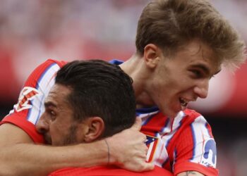 El Atlético sale a flote gracias a Pablo Barrios y se reengancha a LaLiga