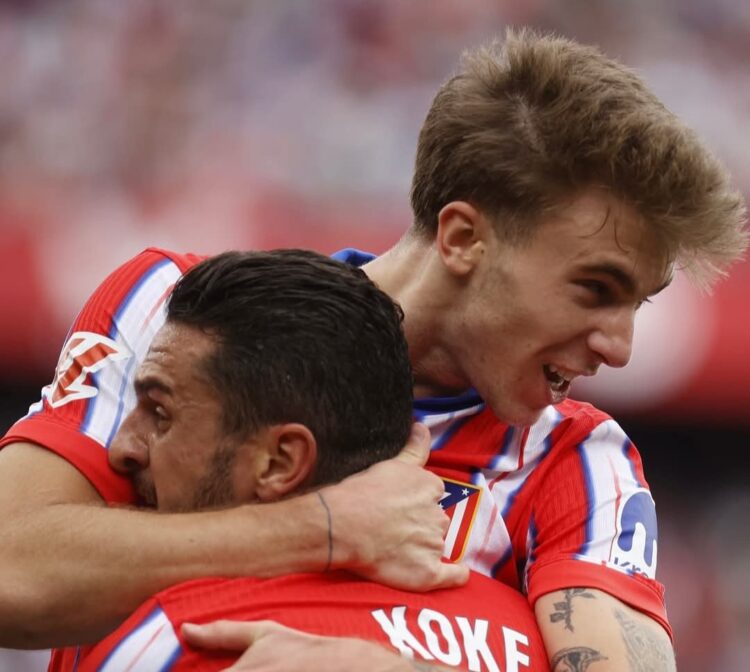 El Atlético sale a flote gracias a Pablo Barrios y se reengancha a LaLiga