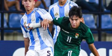 Bolivia pierde 0-3 con Argentina en la Conmebol Sub 17, pero mantiene la ilusión mundialista