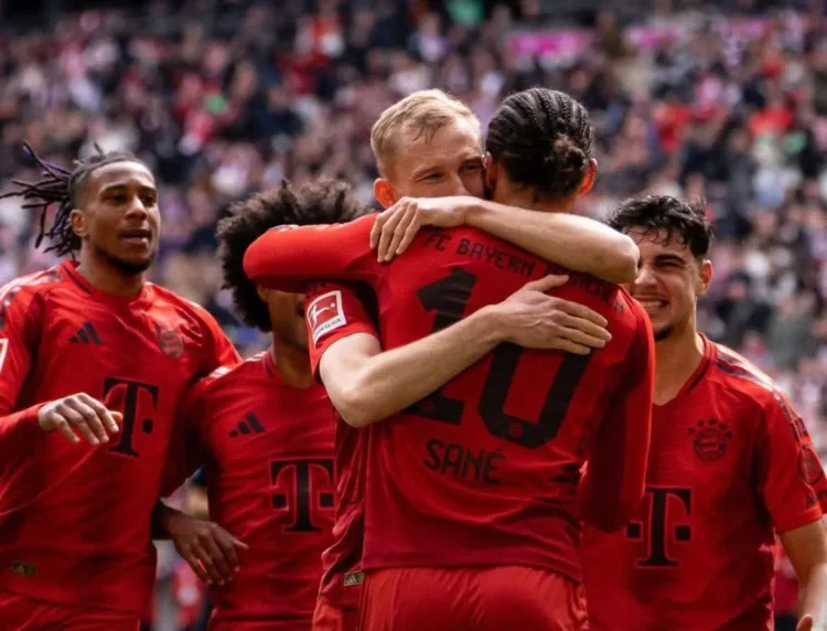 Bayern gana y queda a dos puntos del título, Leverkusen se resiste