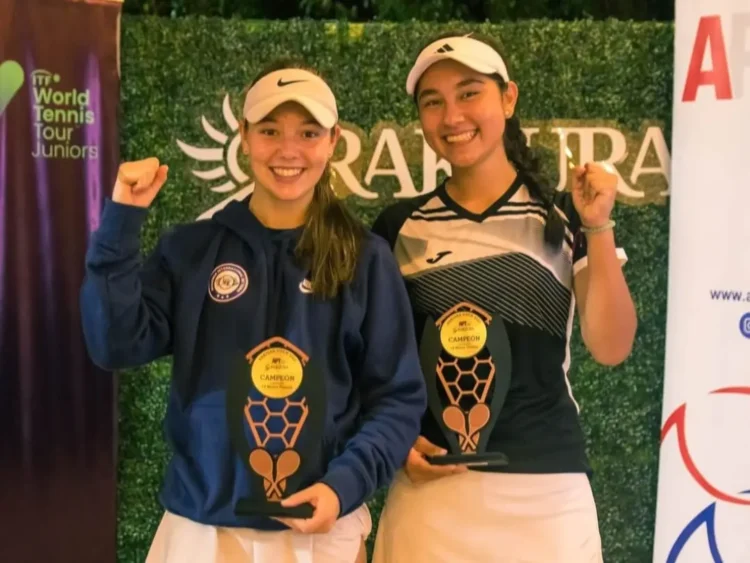 Boliviana Sumoya es campeona de dobles en torneo paraguayo