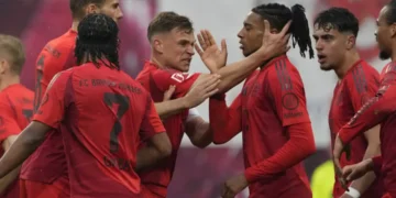 Bayern cede un empate en Leipzig pero es virtual campeón de la Bundesliga