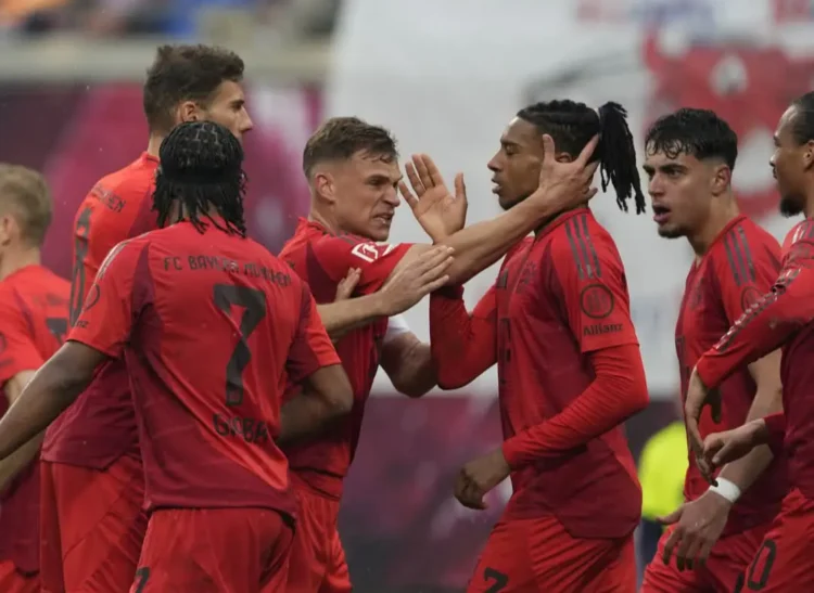 Bayern cede un empate en Leipzig pero es virtual campeón de la Bundesliga