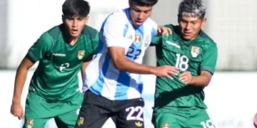 Bolivia Sub-17 cae 3-0 ante Argentina