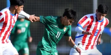 Bolivia sub 17 cae 1-3 ante Paraguay