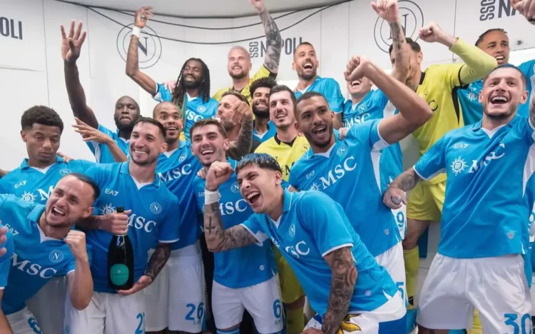 Lukaku, McTominay, Anguissa, Meret, Raspadori: el título del Napoli