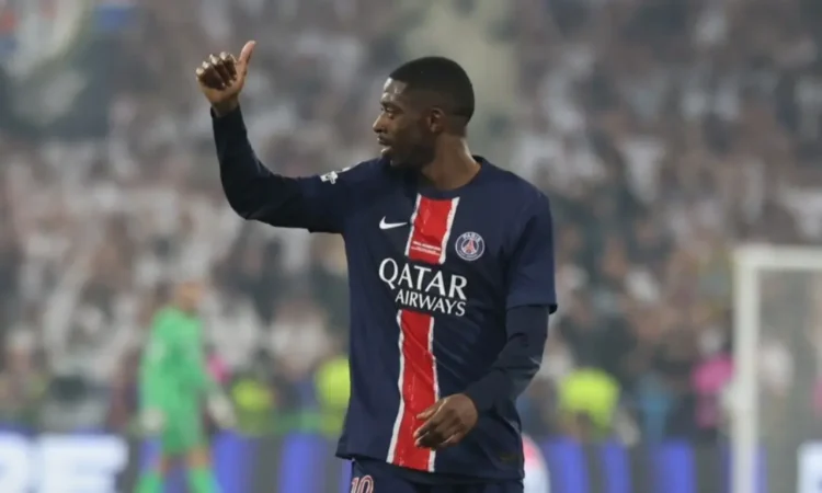 «El PSG se merece esta primera Champions», se enorgullece Dembélé