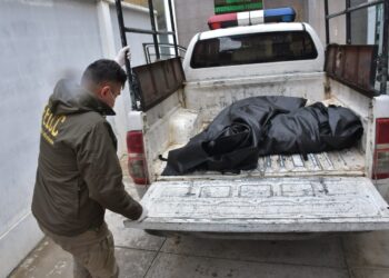 Los cuerpos fueron llevados a la morgue