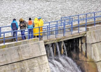 La Alcaldía de La Paz y Epsas realizan inspección en represas.