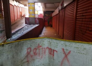 El mercado Lanza luce abandonado, deteriorado e insalubre.