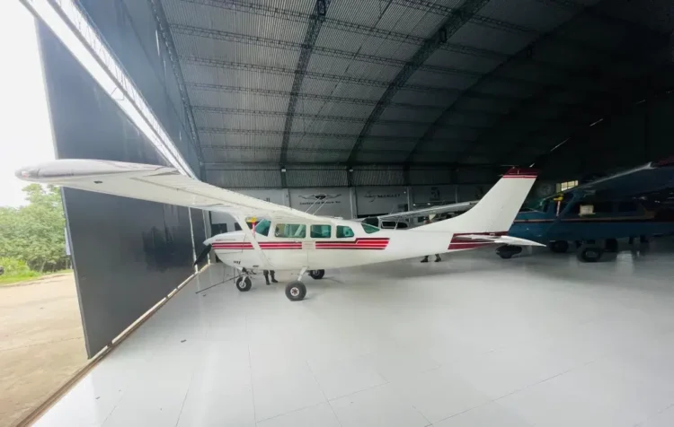 La avioneta recuperada