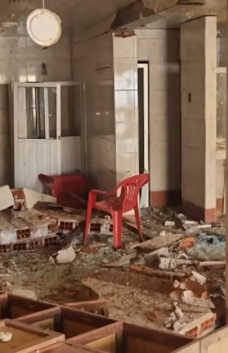 La explosión provocó daños materiales/ Captura de video
