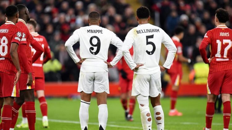 Real Madrid y Mbappé viven una noche de pesadilla en Anfield