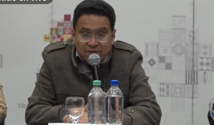 El exministro de Justicia, César Siles.