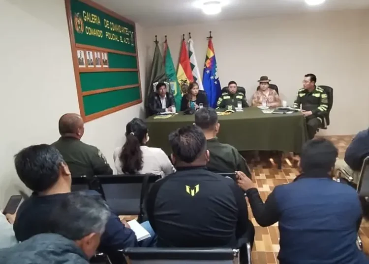 Este lunes, la Policía Boliviana, la Alcaldía de El Alto y vecinos del Distrito 1 implementarán oficialmente el “Plan de Seguridad 5.0”.