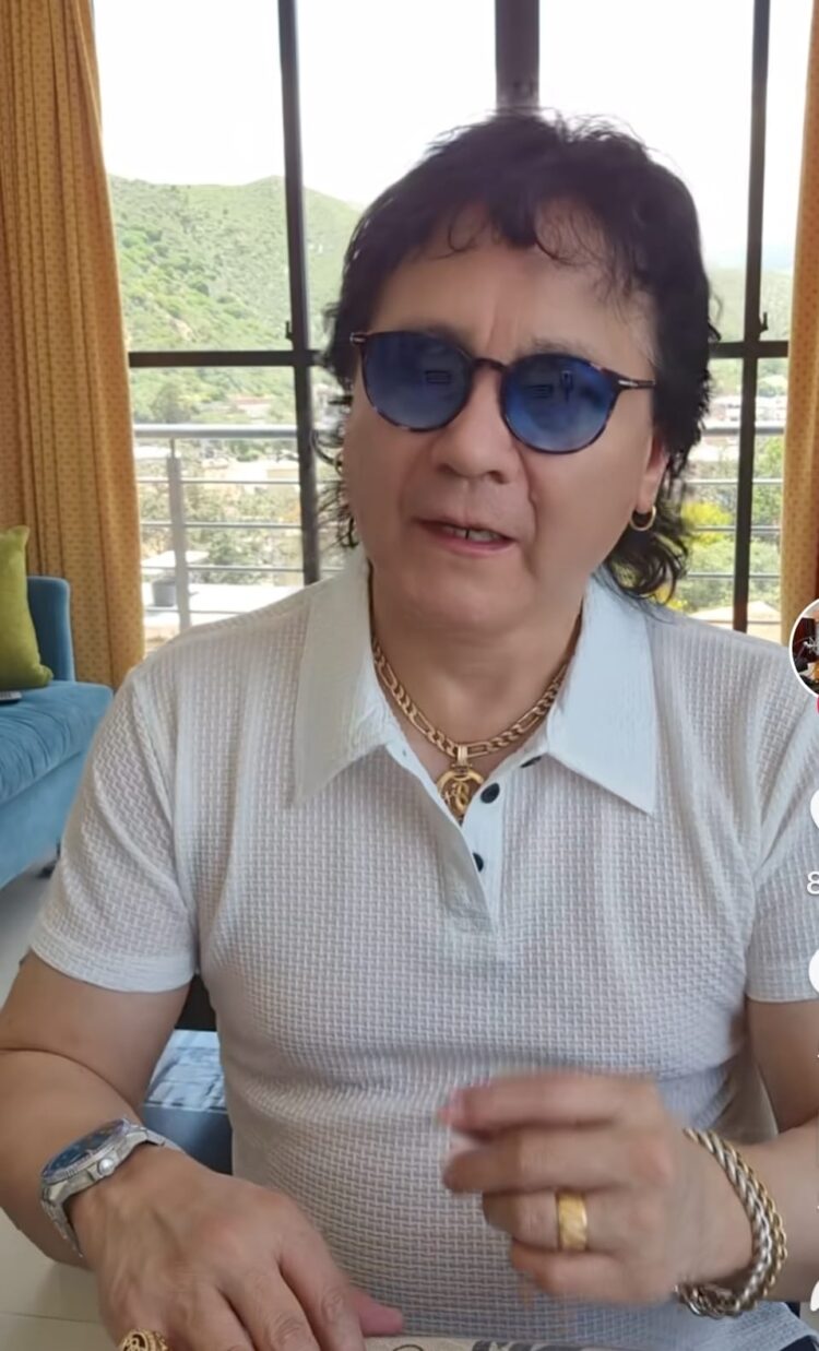 El cantante boliviano Jorge Eduardo.