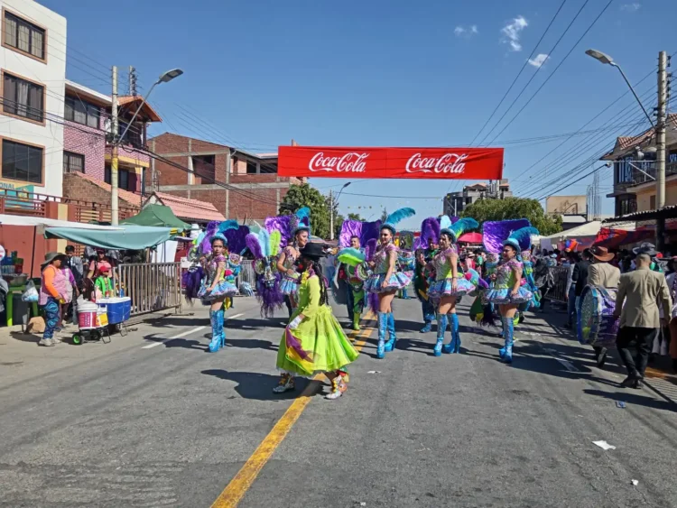 La festividad de la Virgen de Urkupiña se adelanta por las elecciones generales. FOTO: Rosío Flores