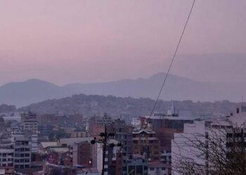 Rige alerta naranja en Cochabamba por la contaminación del aire.