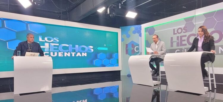 El ministro de Defensa, Edmundo Novillo, en entrevista en Bolivia TV.