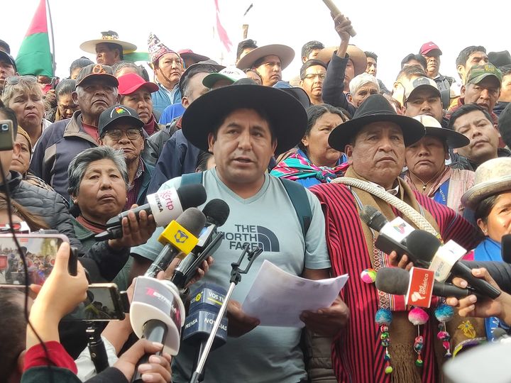 El Pacto de Unidad levanta vigilia en puertas del TCP y llama a un ampliado para el viernes