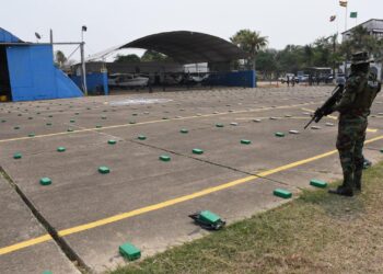 En tres operativos en Beni, la FELCN afecta al narcotráfico en $us 2,6 millones