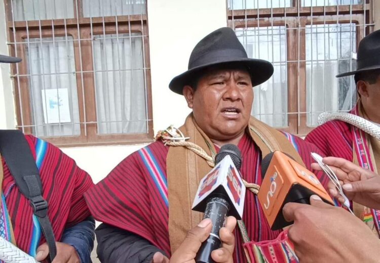 Campesinos denuncian que otro dirigente de la Tupac Katari afín a David Mamani fue golpeado