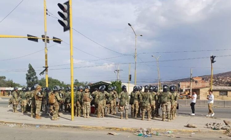 Defensoría expresa preocupación por ingreso de la Policía Militar a punto de bloqueo