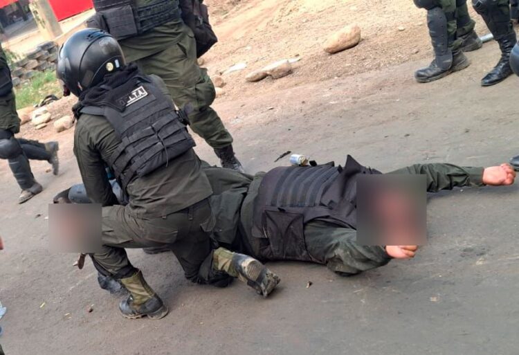 La Policía reporta de varios uniformados heridos tras enfrentamiento en Parotani
