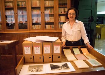 Familia del escritor Marcial Tamayo dona bienes documentales a la Fundación Cultural del BCB.