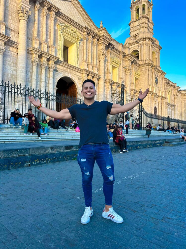 El influencer Alejandro Pinedo.