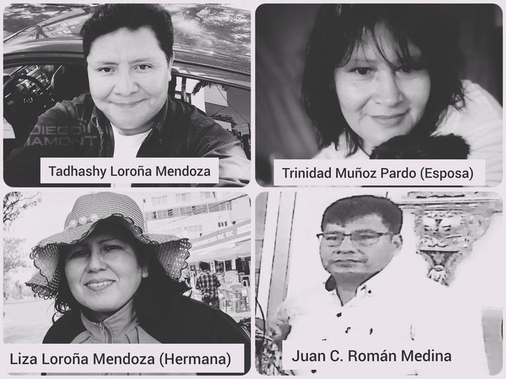 Cuatro de las cinco personas torturadas en