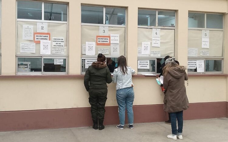 El TED La Paz atenderá desde las 08.30 hasta las 16.30 para recepción de excusas