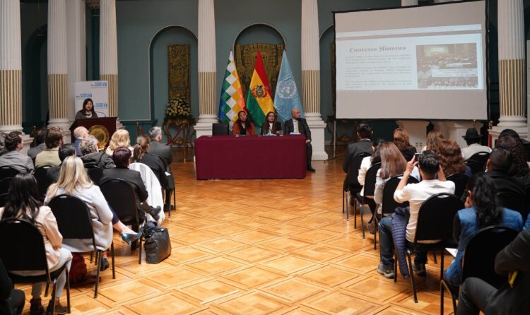 Bolivia promueve la inclusión desde una perspectiva de género y el rol de las mujeres